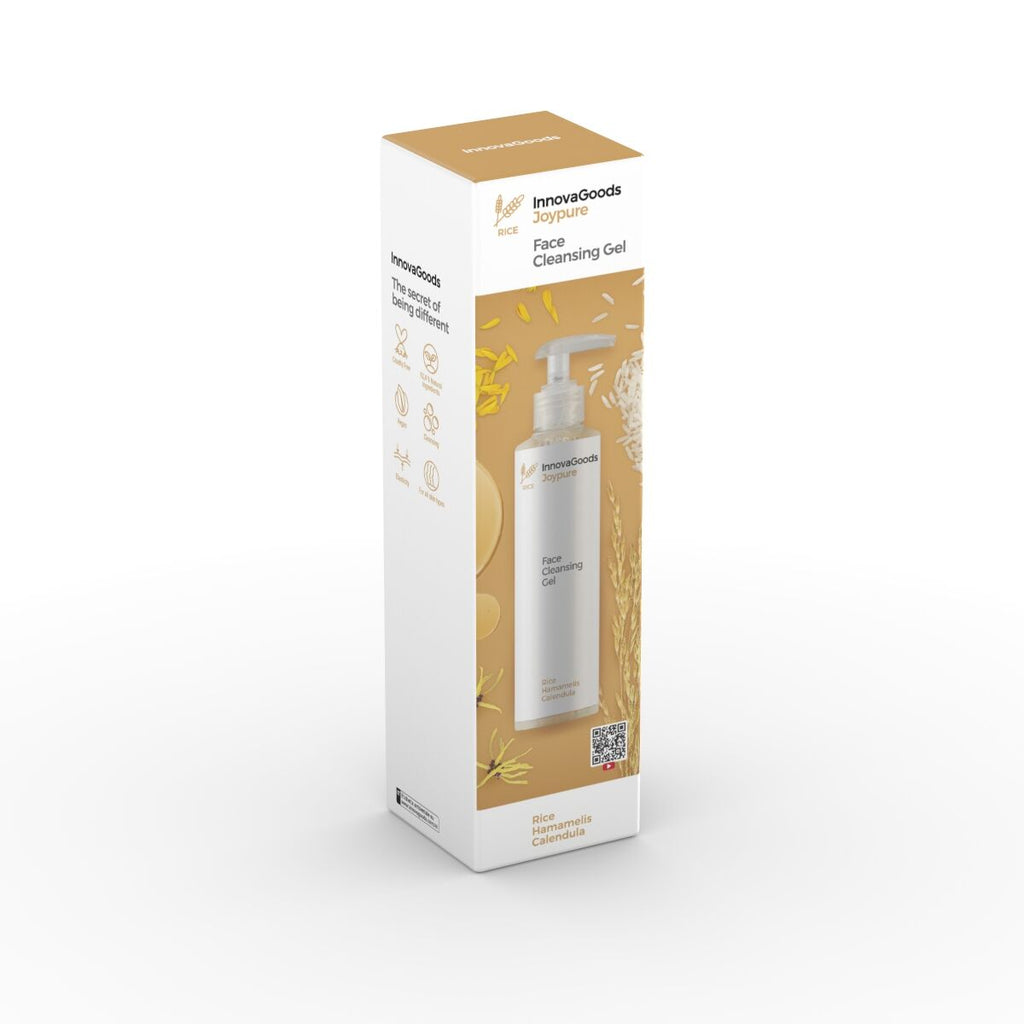 InnovaGoods Elektrisches Gesichtssauna-Set, Rice Joypure Gesichtsreiniger 200 ml & Rice Joyfresh Gesichtstoner 150 ml