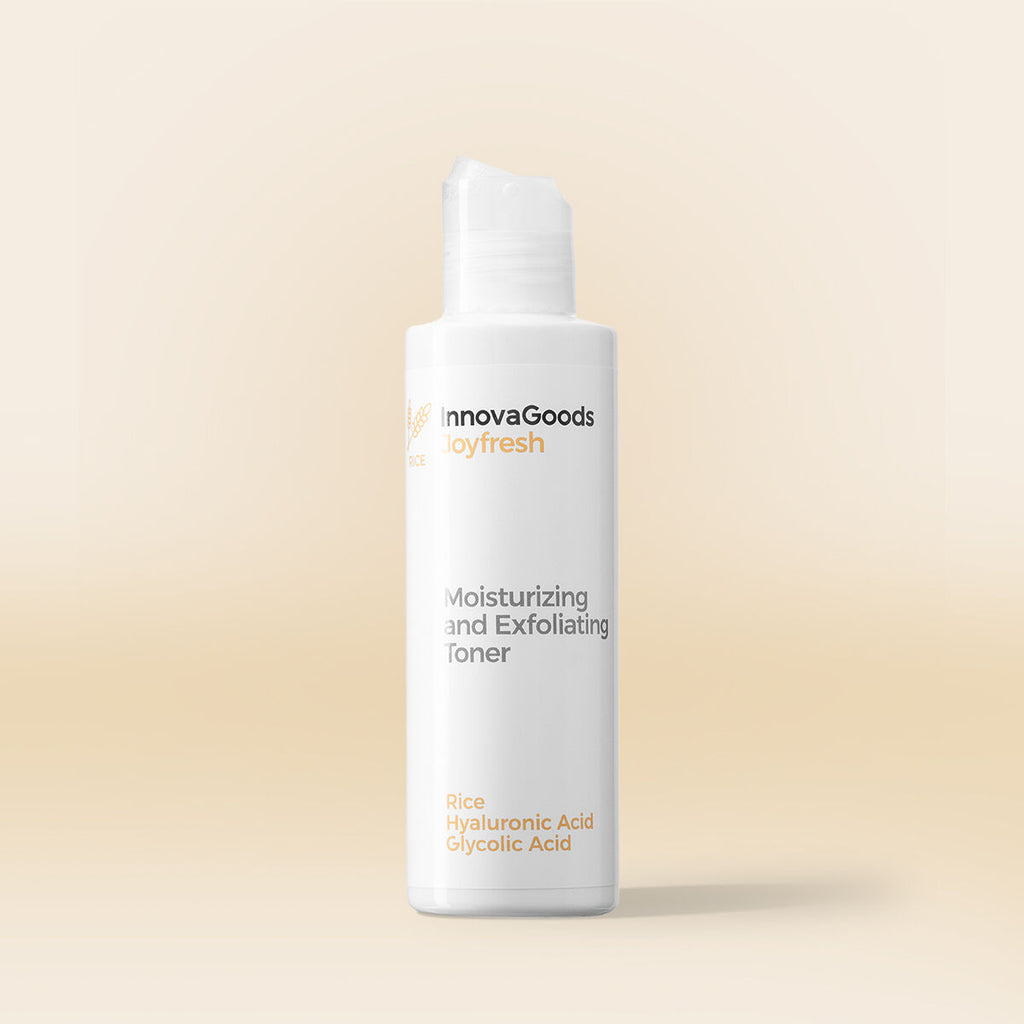 InnovaGoods Elektrisches Gesichtssauna-Set, Rice Joypure Gesichtsreiniger 200 ml & Rice Joyfresh Gesichtstoner 150 ml